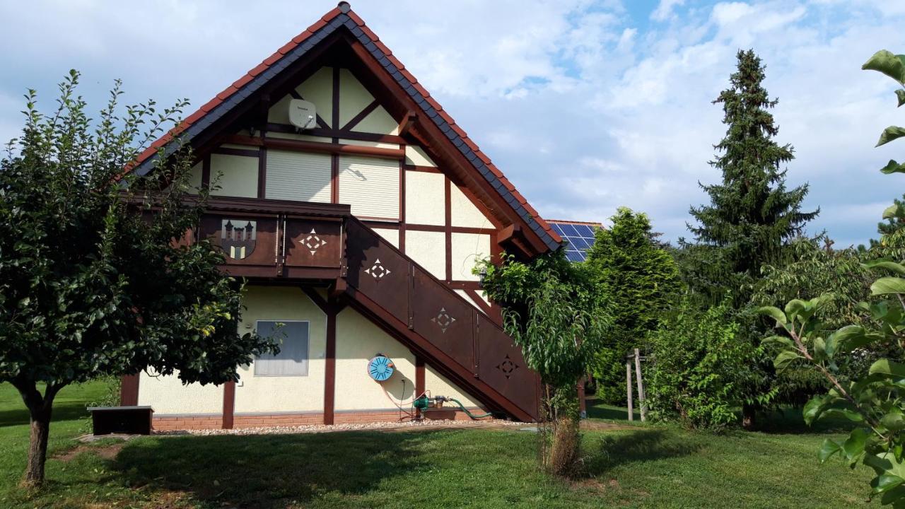 Ferienwohnung Zur Saaleaue Wettin Zewnętrze zdjęcie